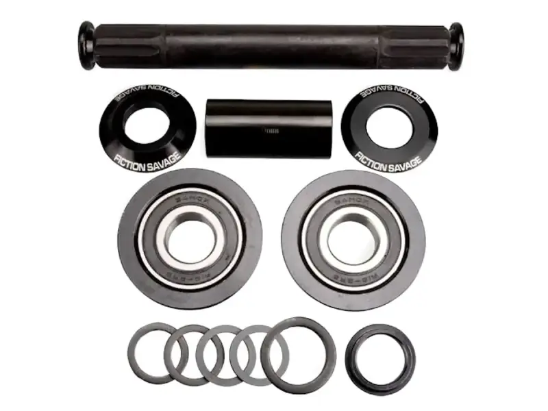 Fiction BMX "Savage US BB + Achse" Tretlager Set