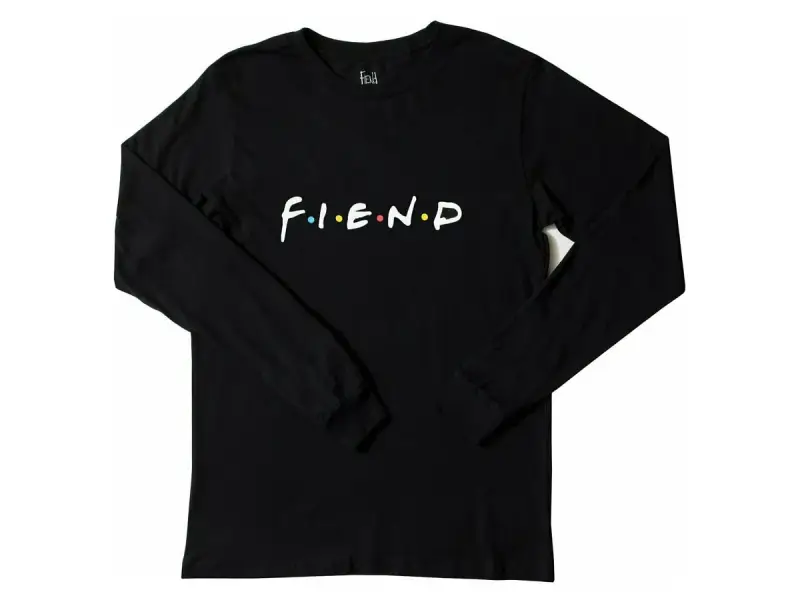 Fiend BMX "Friends" Longsleeve - Black