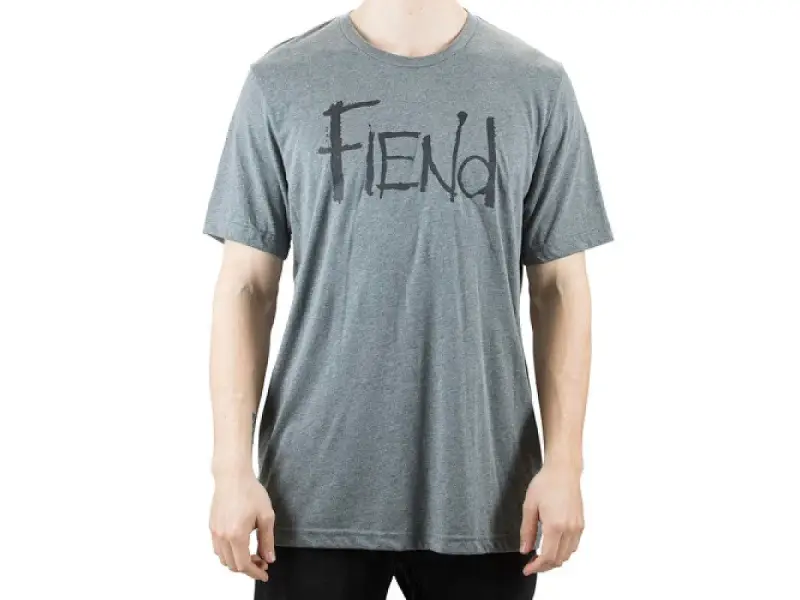 Fiend BMX "Logo" T-Shirt - Washed Grey