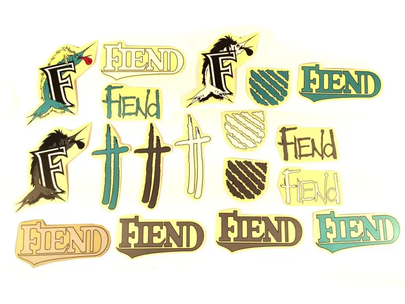 Fiend BMX "Morrow" Stickerset