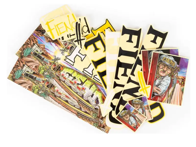 Fiend BMX "Morrow V3" Stickerset