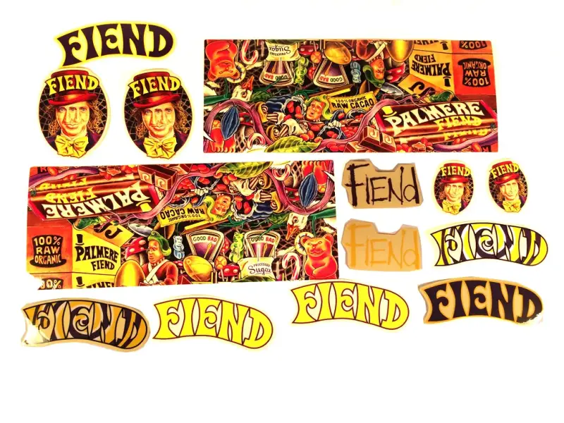 Fiend BMX "Palmere V2" Stickerset