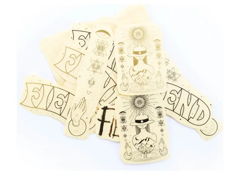 Fiend BMX "Palmere V3" Stickerset