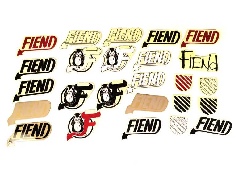 Fiend BMX "Reynolds" Stickerset