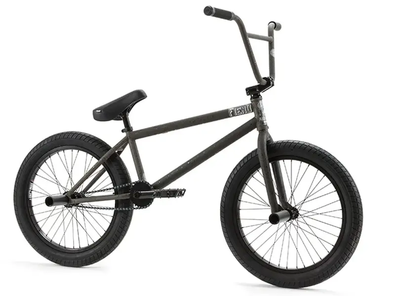 Fiend BMX "Type B+" 2019 BMX Rad - Freecoaster - Matte Clear / Black Splatter