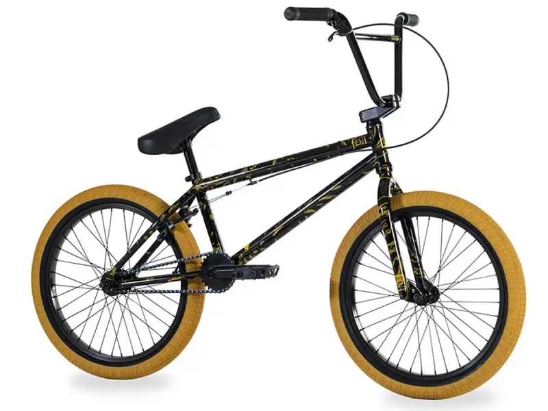 Fiend BMX "Type O-" 2018 BMX Rad - Gloss Black / Splatter