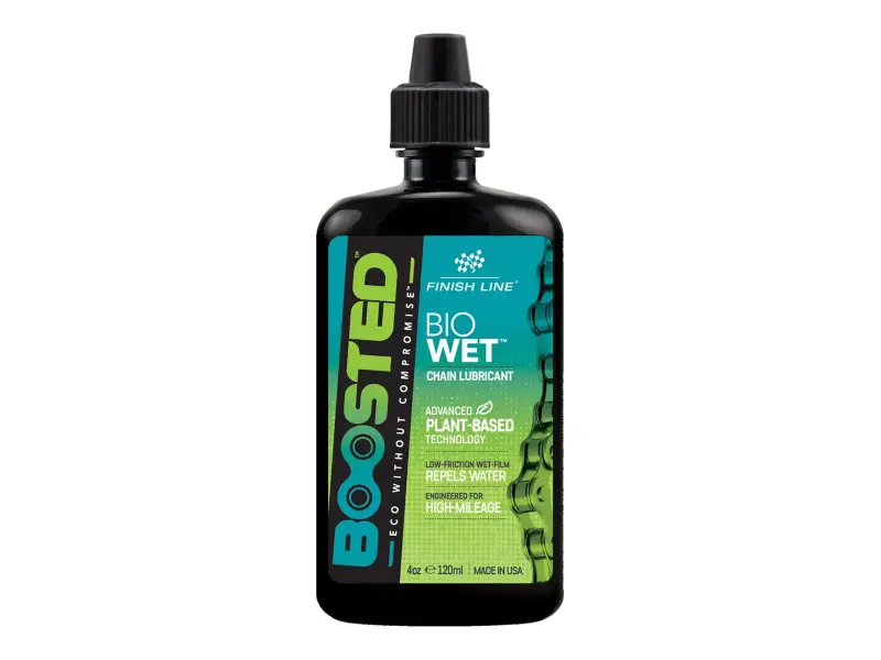 Finish Line "BOOSTED Bio Wet" Kettenöl - 120ml