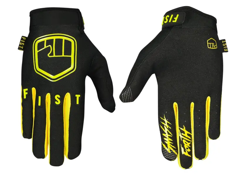 Fist Handwear "Fluro Yellow Youth" Gloves (Kids)