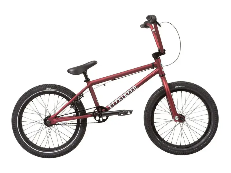 Fit Bike Co. "Eighteen" 2020 BMX Bike - 18 Inch - Matte Dark Red