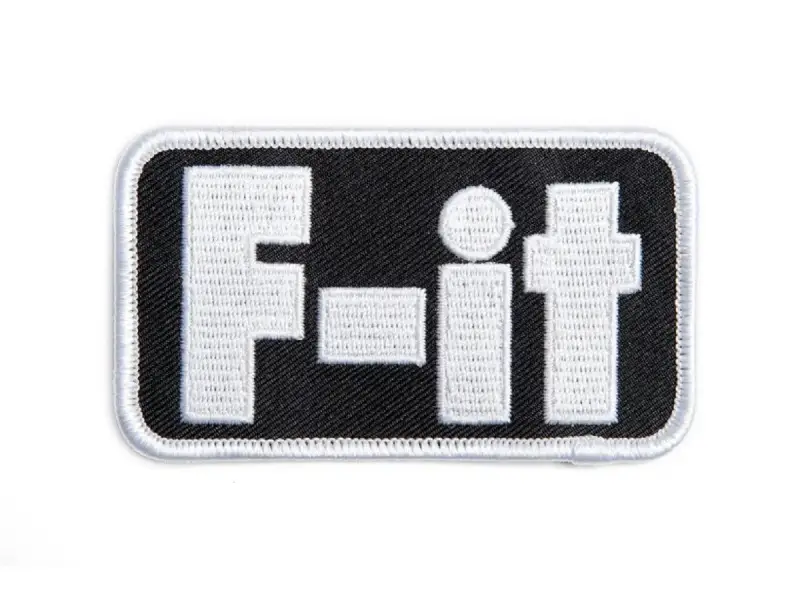 Fit Bike Co. "F-it" Patch