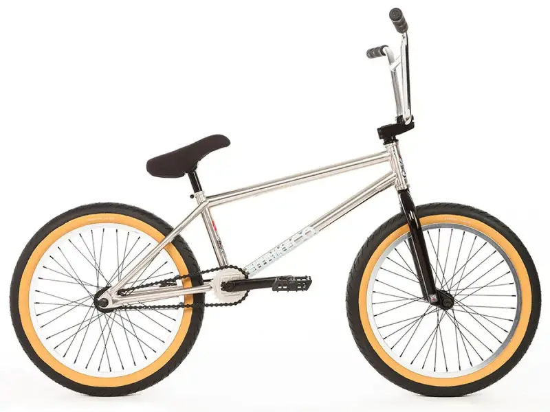 Fit Bike Co. "Long" 2018 BMX Rad - Brushed Chrome