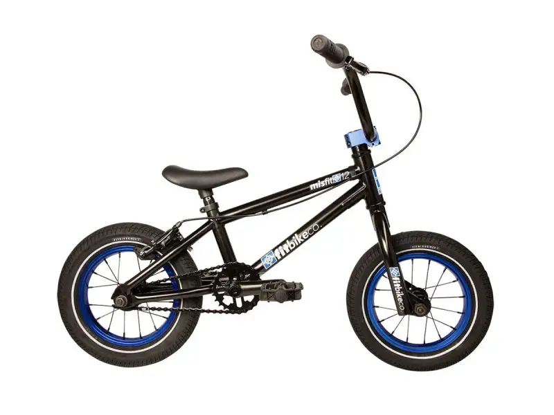 Fit Bike Co. "Misfit 12" 2020 BMX Bike - 12 Inch - ED Black/Blue