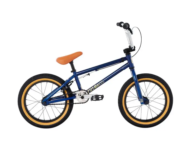 Fit Bike Co. "Misfit 16" 2021 BMX Bike - 16 Inch - Trans Navy Blue