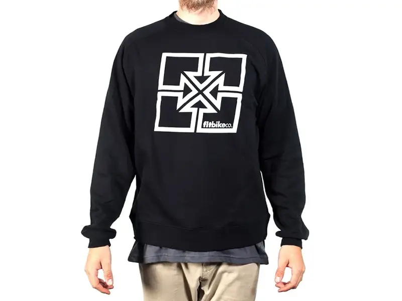 Fit Bike Co. "Old Key" Pullover - Black