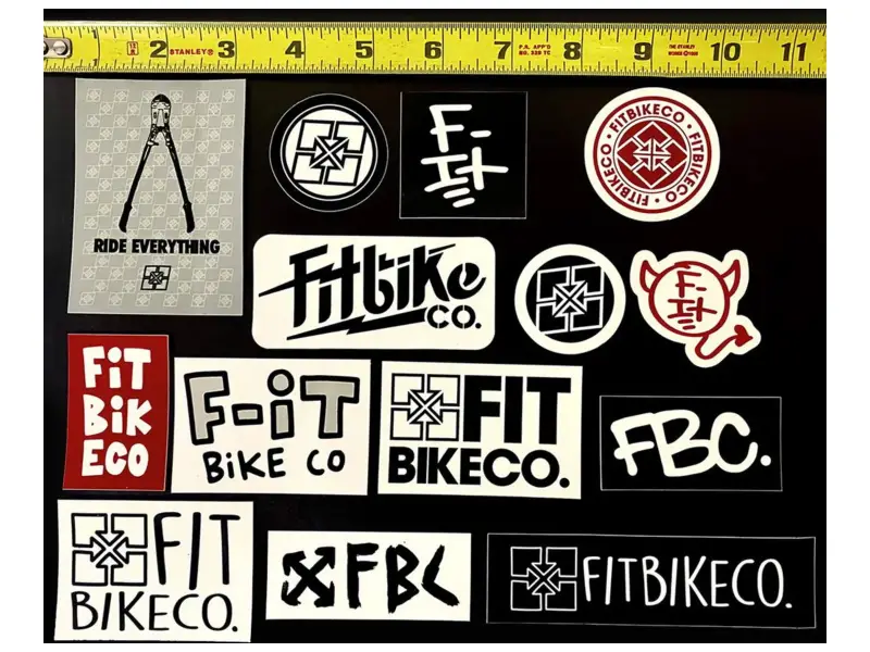 Fit Bike Co. Sticker 14er Pack