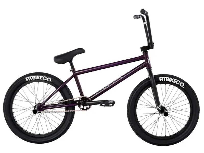 Fit Bike Co. "STR FC" 2021 BMX Rad - Trans Matte Purple - Freecoaster