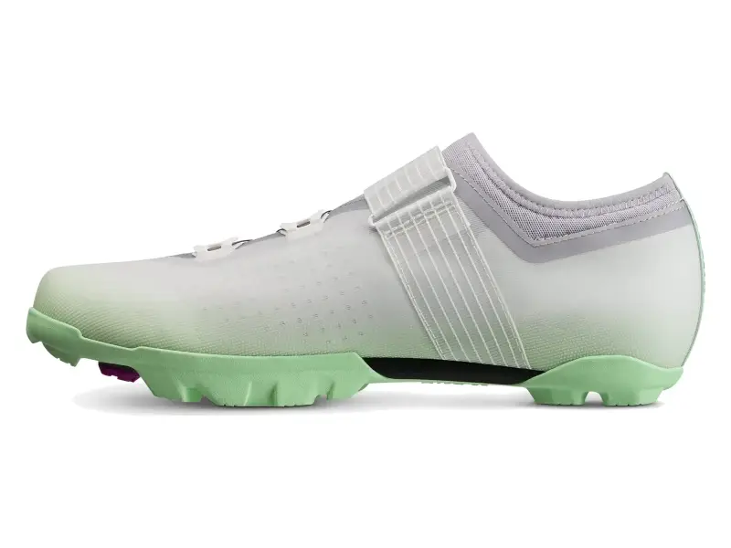 Fizik "Ferox 2 Carbon" MTB Schuhe - Light Grey/Mint Green