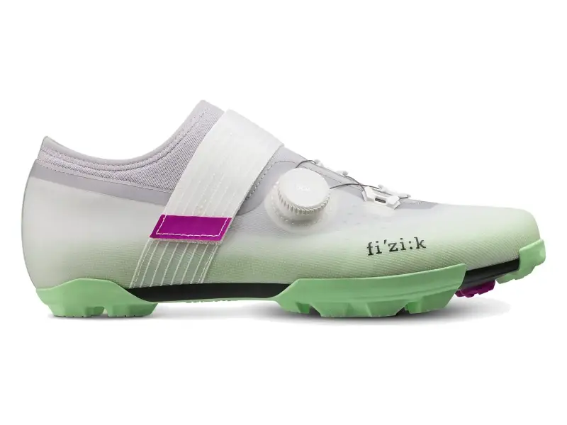 Fizik "Ferox 2 Carbon" MTB Schuhe - Light Grey/Mint Green