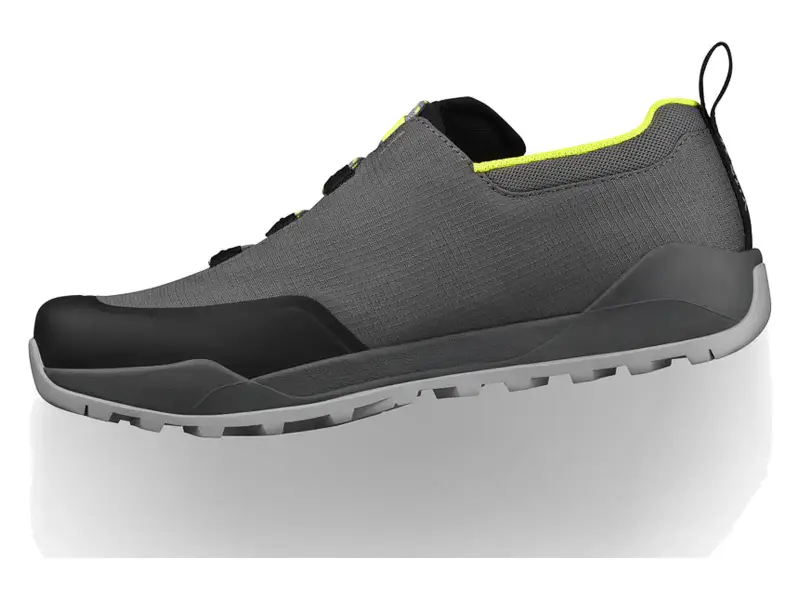 Fizik "Terra Ergolace X2" MTB Shoes - Grey/Yellow Fluo
