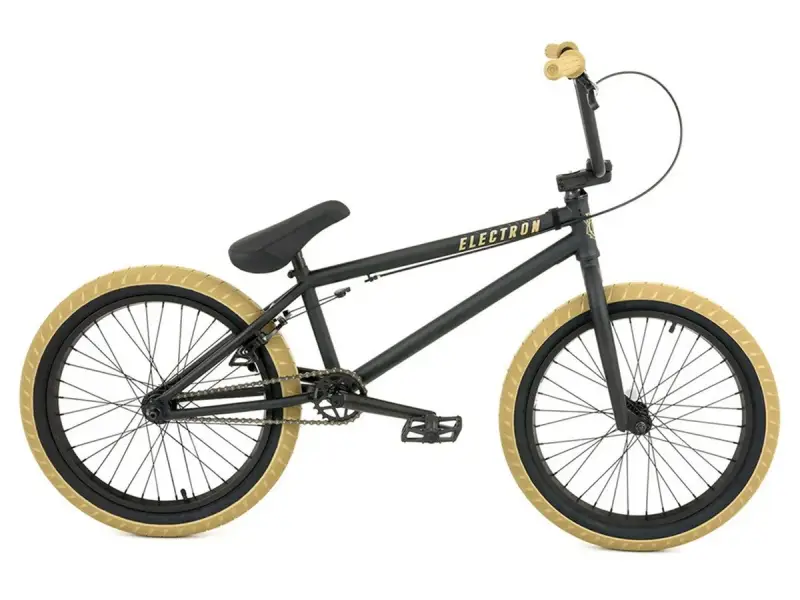 Flybikes "Electron" 2018 BMX Bike - Flat Black - RHD
