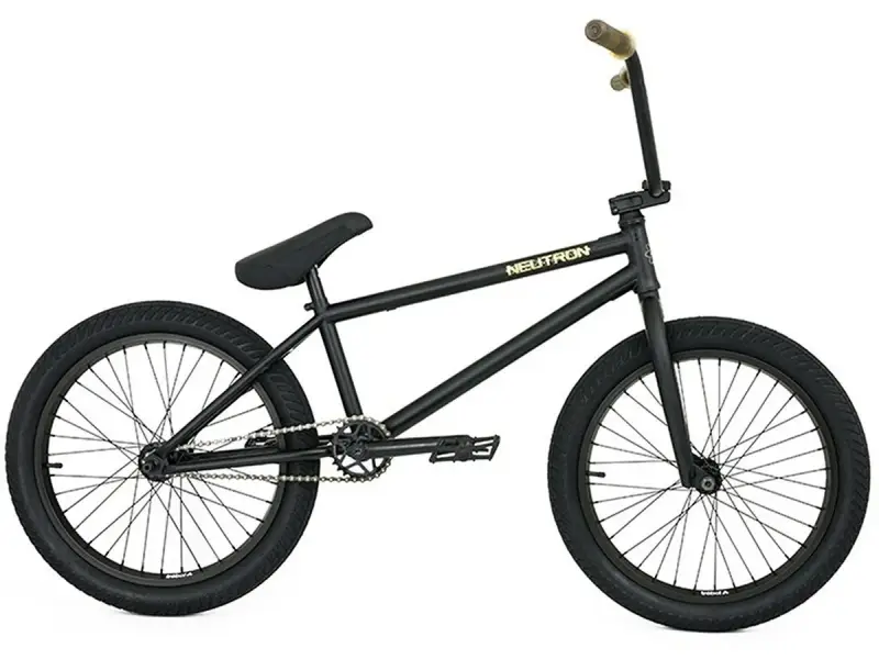 Flybikes "Neutron" 2017 BMX Bike - Flat Black - RHD