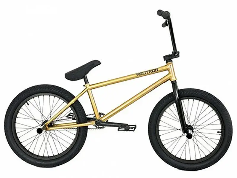 Flybikes "Neutron" 2017 BMX Bike - Metallic Gold - LHD