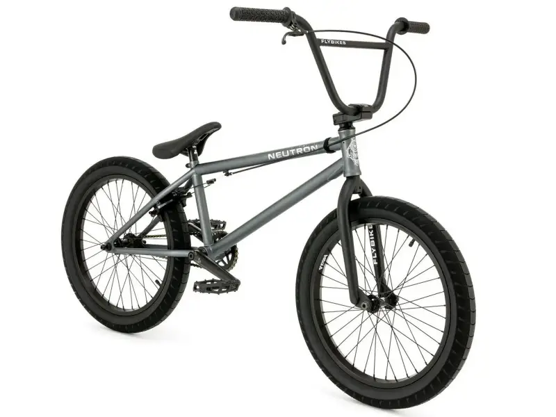 Flybikes "Neutron" 2019 BMX Bike - Flat Metallic Grey - LHD