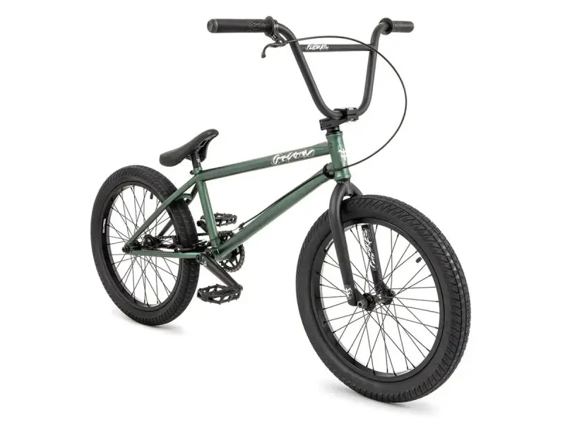 Flybikes "Orion" 2021 BMX Rad - Flat Metallic Green - LHD