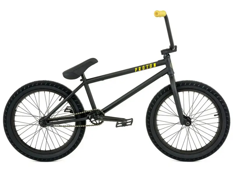 Flybikes "Proton" 2018 BMX Rad - Flat Black - RHD