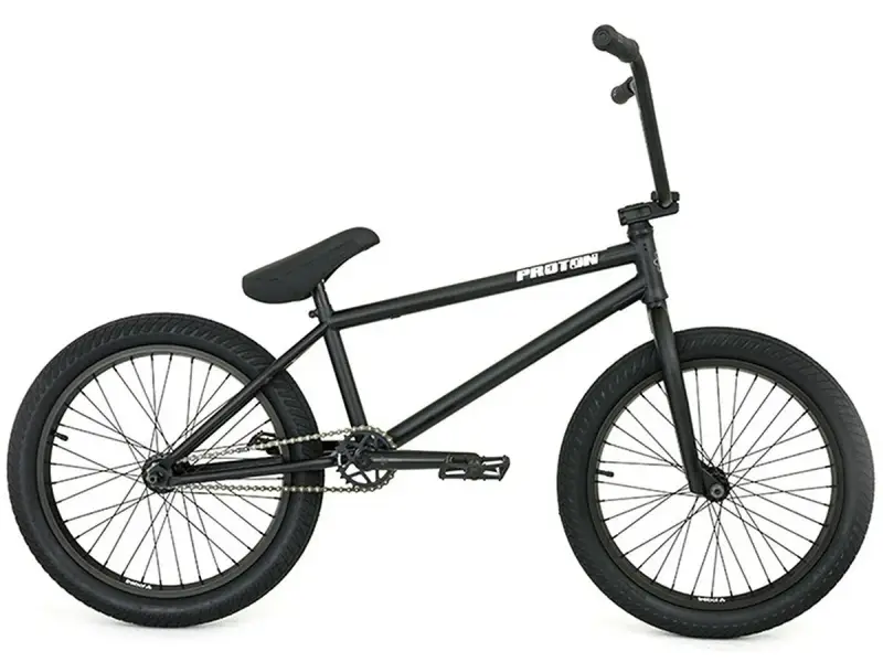 Flybikes "Proton FC" 2017 BMX Rad - Flat Black - RHD - Freecoaster