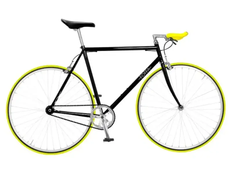 Foffa "Prima" 2011 Fixed Gear Bike black/yellow