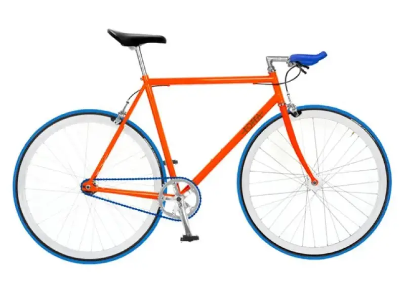 Foffa "Prima" 2011 Fixed Gear Bike orange/blue