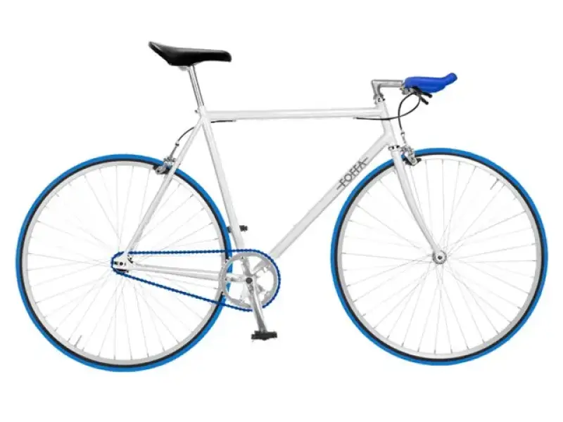 Foffa "Prima" 2011 Fixed Gear Rad weiß/blau