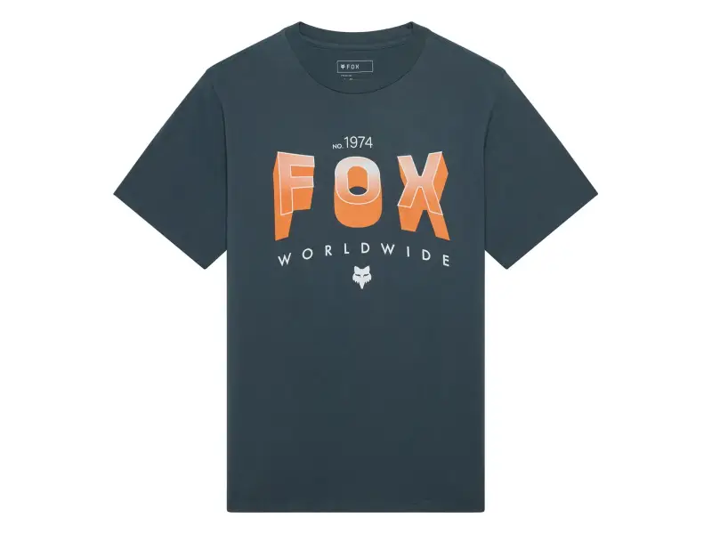 Fox Racing "Block 195 Original" T-Shirt - Deep Cobalt