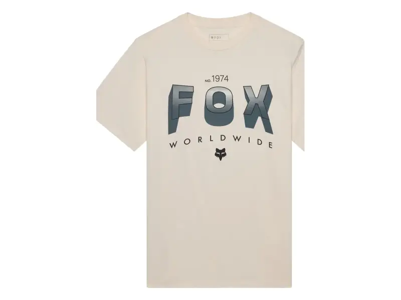 Fox Racing "Block 195 Original" T-Shirt - Off White