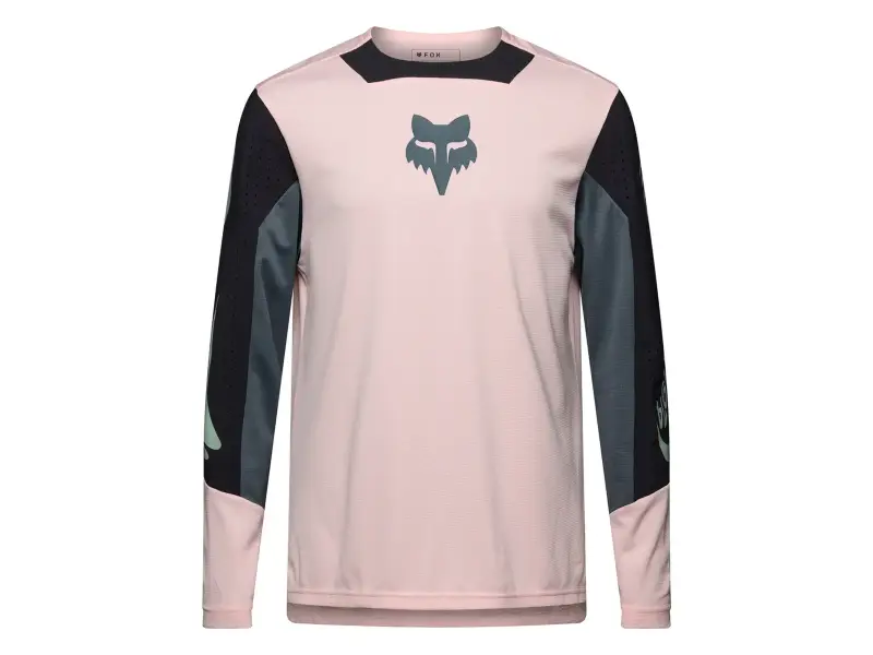 Fox Racing "Defend Creation Long Sleeve" Jersey - Blush