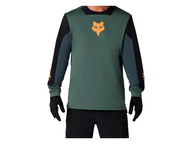 Fox Racing "Defend Creation Long Sleeve" Jersey - Sage