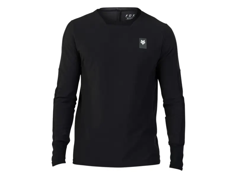 Fox Racing "Defend Thermal Long Sleeve" Jersey - Black