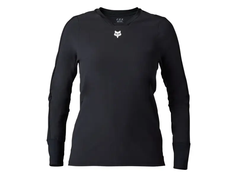 Fox Racing "Defend Thermal Women Long Sleeve" Jersey - Black