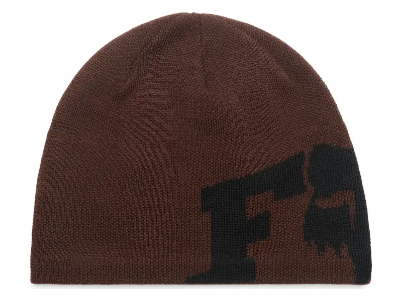 Fox Racing "F Head X Jacquard" Beanie - Coffee