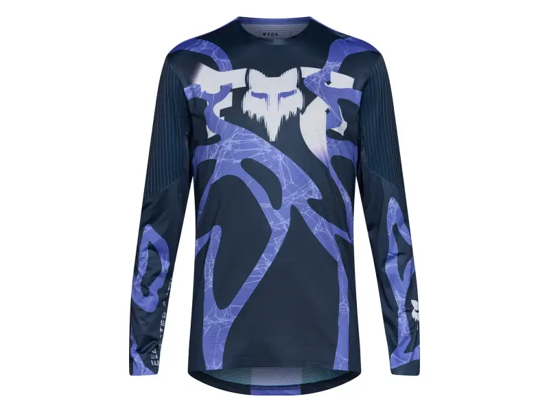 Fox Racing "Flexair Diffuse SE Long Sleeve" Jersey - Blueberry