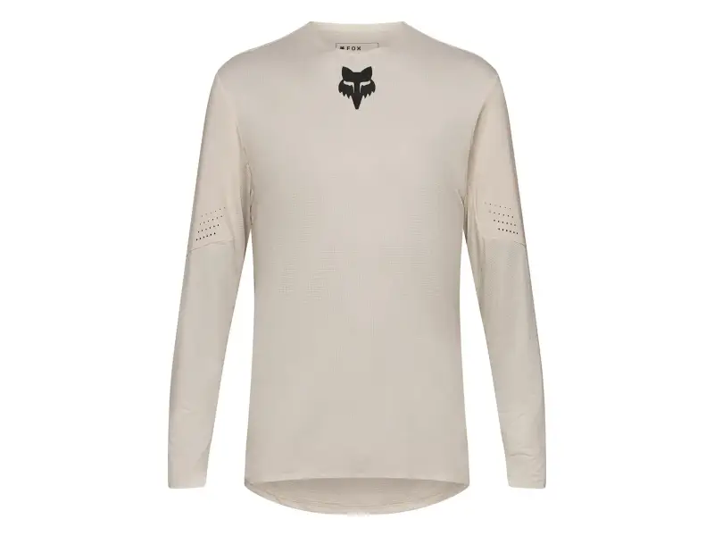 Fox Racing "Flexair Long Sleeve" Jersey - Chalk