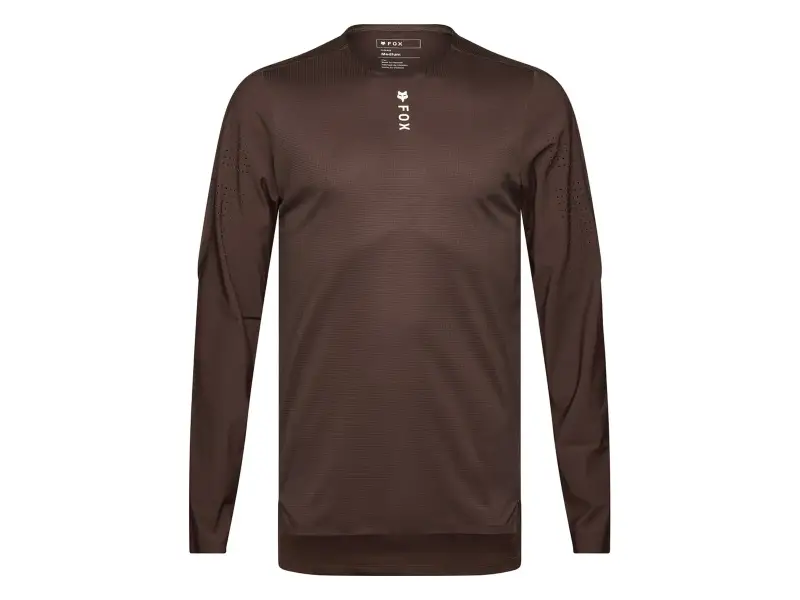 Fox Racing "Flexair Pro Long Sleeve" Jersey - Cocoa