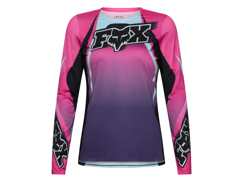 Fox Racing "Flexair TS57 SE Women Long Sleeve" Jersey - Pink