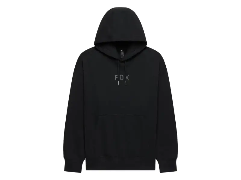 Fox Racing "Fox Head Heavyweight Fleece" Hooded Pullover - Black