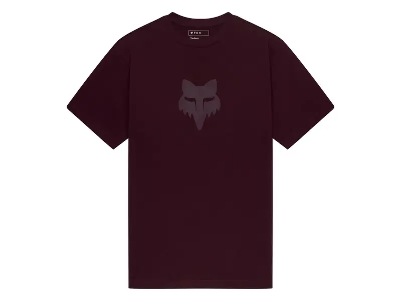 Fox Racing "Fox Head Heavyweight" T-Shirt - Dark Maroon