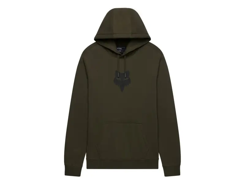Fox Racing "Fox Head" Hooded Pullover - Olive Green