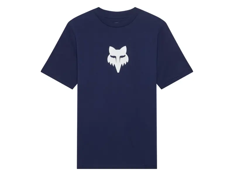 Fox Racing "Fox Head Youth" T-Shirt - Navy (Kids)