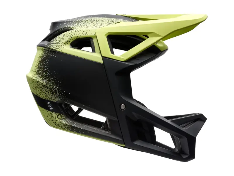 Fox Racing "Proframe RS Aura" Fullface Helm - Lime
