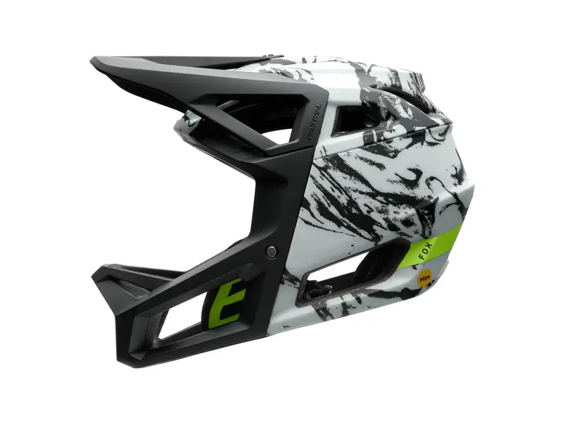 Fox Racing "Proframe Thrive" Fullface Helm - White (Kids)